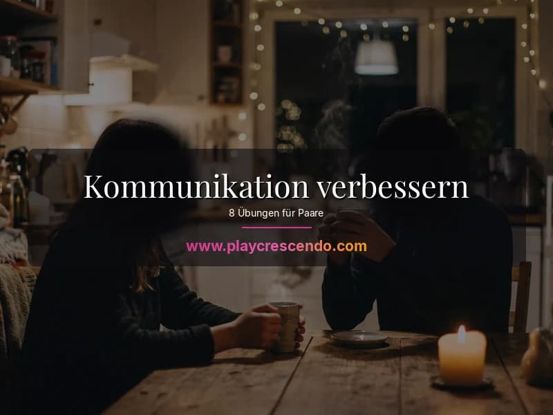 Paar sitzt sich gegenüber und führt ein offenes, liebevolles Gespräch