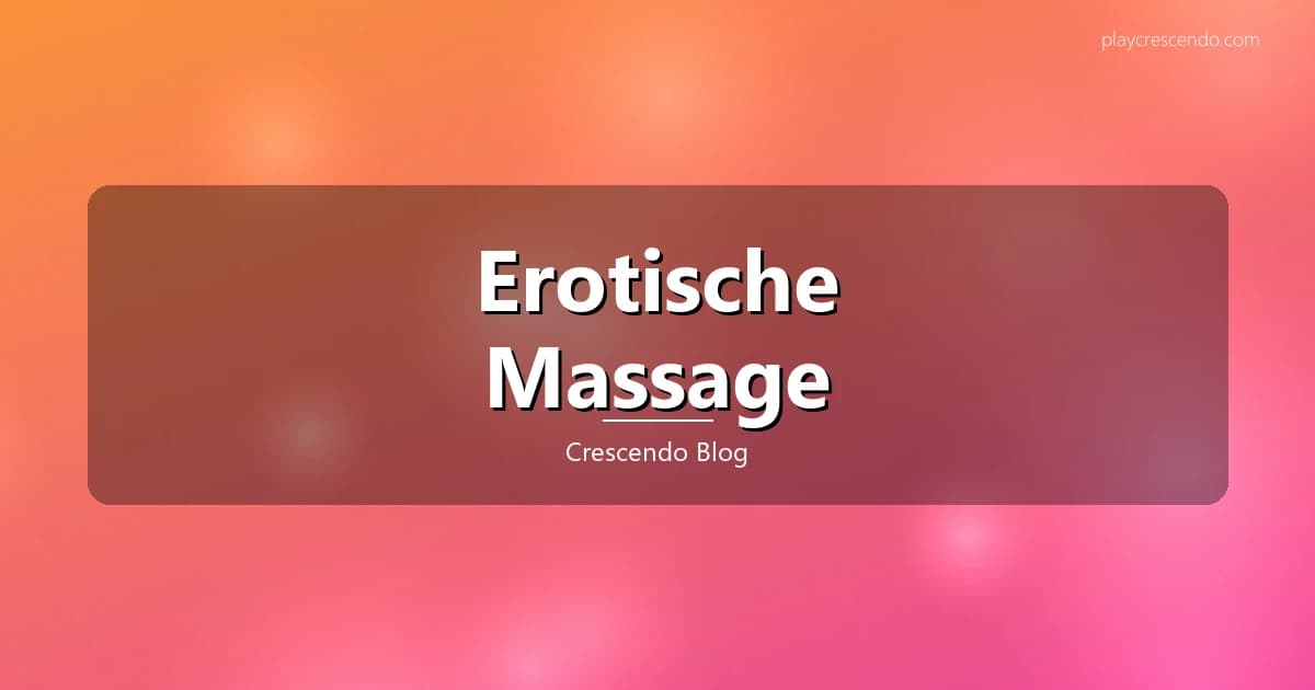 Erotische Massage für Paare — Anleitung mit Ölen und Kerzenlicht